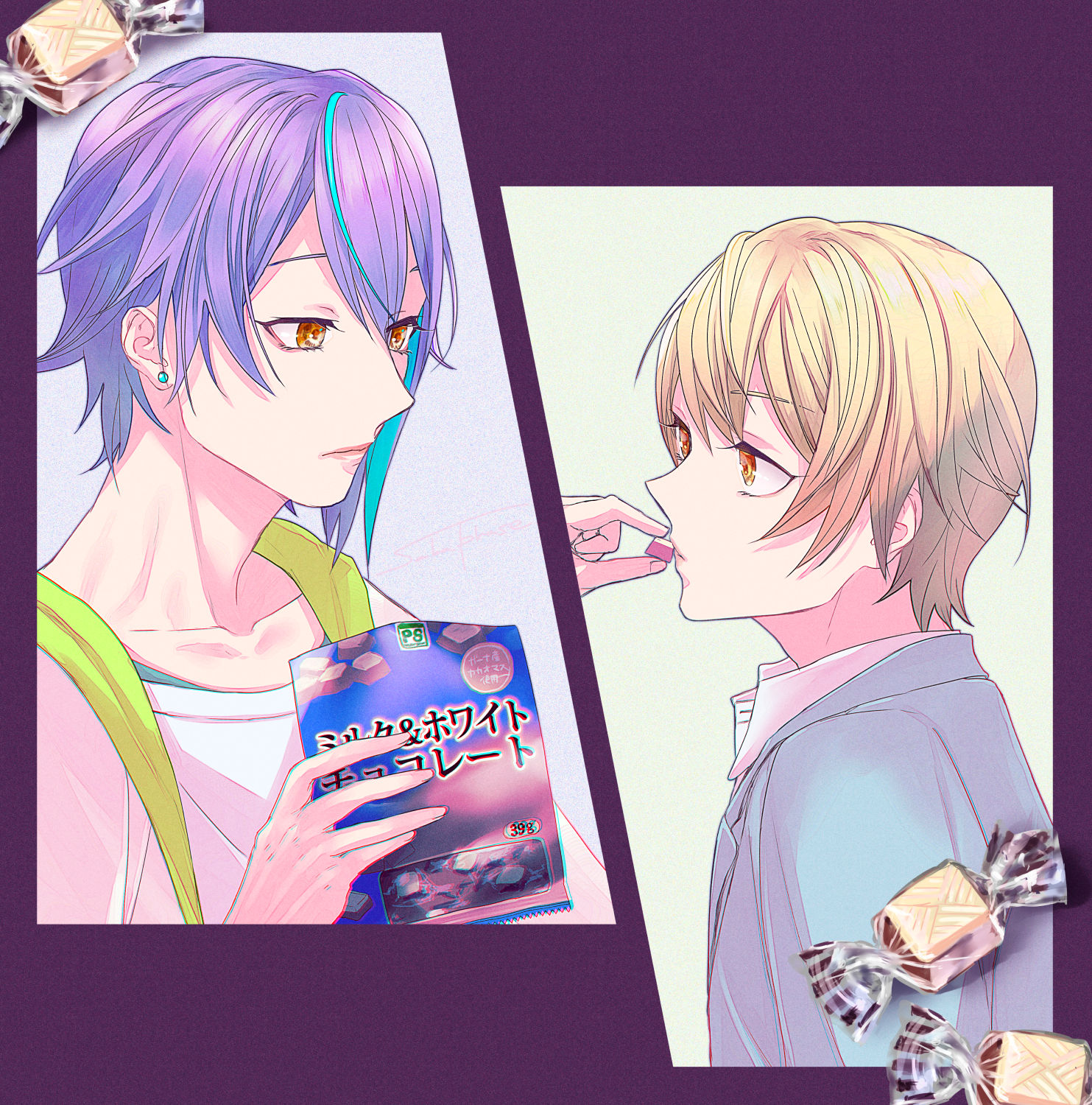 バレンタインとか関係なくただチョコレート食べてるるいつか